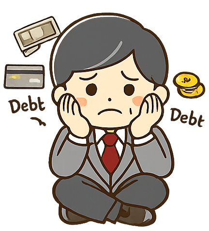 감당하기 힘든 채무